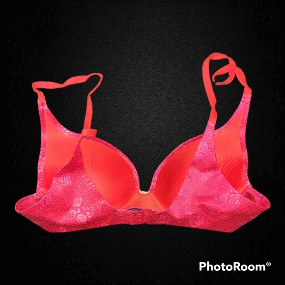 Red padded bra - Picture 2 of 3